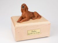 Irish Setter Dog Urn