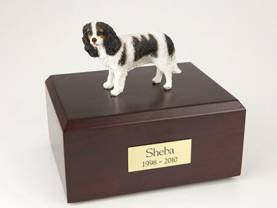 King Charles Spaniel Figurine Urn