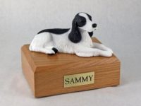 Springer Spaniel Dog Figurine Urn