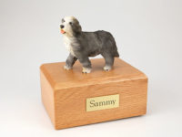 Bearded Collie Dog Urn