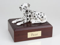 Dalmatian Dog Figurine Urn from PetsToRemember.com