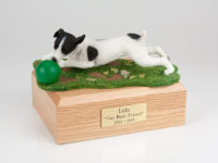 Jack Russel Terrier Dog Urn