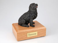 Newfoundland Dog Urn (Black)