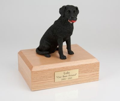 Black Labrador Figurine from PetsToRemember.com