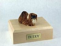 Pekingese Dog Figurine Urn