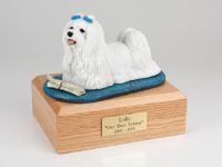 Maltese Dog Urn PetsToRemember.com