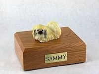 Pekingese Dog Figurine Urn