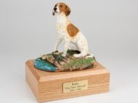 Pointer Dog Urn (Sitting)