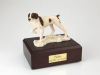 Pointer Dog Urn