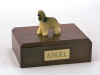 Afghan Hound Figurine Urn from PetsToRemember.com