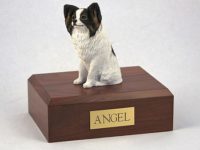 Papillon Dog Figurine Urn from PetsToRemember.com