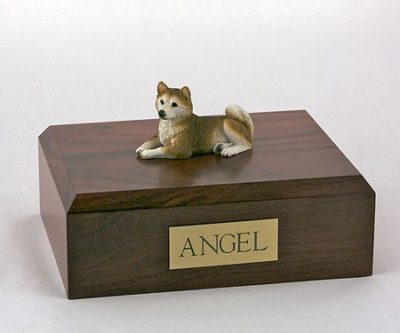 Red Husky Figurine Urn from PetsToRemember.com