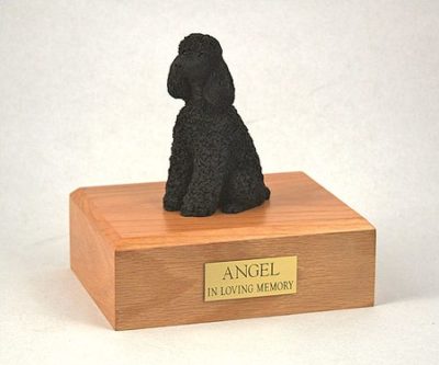 Black Poodle Dog Figurine from PetsToRemember.com