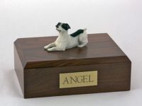 Jack Russell Terrier Dog Urn (Black)