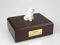 Westie Dog Figurine Urn PetsToRemember.com