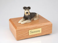 Tari Schnauzer Dog Figurine Urn PetsToRemember.com