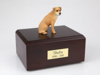 Border Terrier Dog Urn