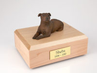 Staffordshire Terrier Dog Urn