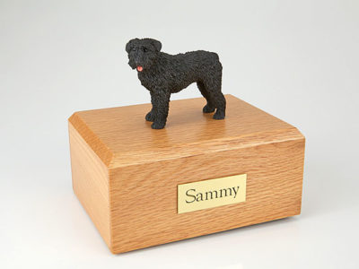 Bouvier Dog Figurine Urn PetsToRemember.com