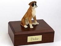 Boxer Dog Urn