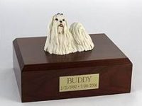 Maltese Dog Urn PetsToRemember.com