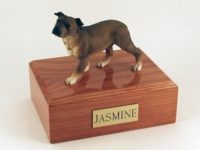 Staffordshire Terrier Dog Urn