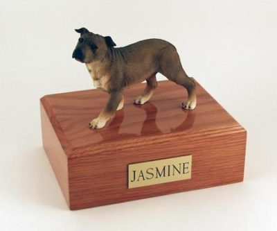 Staffordshire Terrier Dog Urn