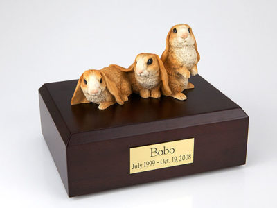 Brown Bunnies Urn