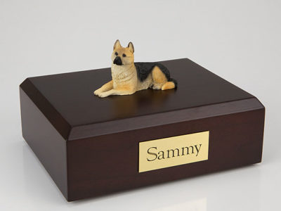 German Shepherd Dog Figurine Urn PetsToRemember.com