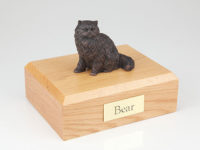 Bronze Persian Cat Figurine Urn