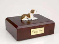 Saint Bernard Dog Urn