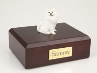 Samoyed Dog Urn