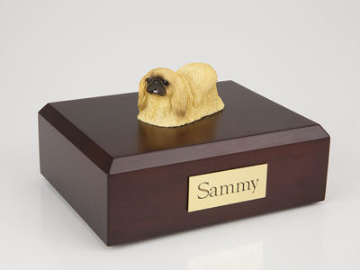 Pekingese Dog Figurine Urn