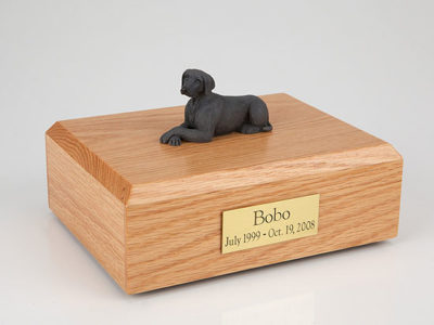 Weimaraner Dog Figurine Urn PetsToRemember.com