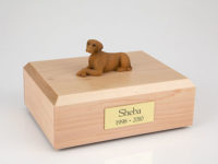 Vizsla Dog Figurine Urn PetsToRemember.com