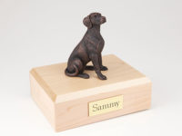 Bronze Dalmatian Dog Figurine Urn PetsToRemember.com