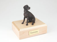 Bronze Great Dane Dog Figurine Urn PetsToRemember.com