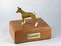 Basenki Dog Figurine Urn