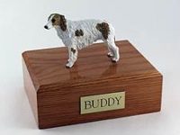 Borzoi Dog Figurine Urn PetsToRemember.com