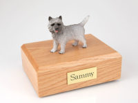 gray Cairn Terrier Dog Urn from PetsToRemember.com
