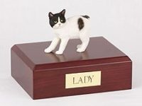 Manx Cat Figurine Urn