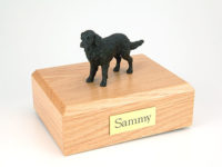 Flat Coated Retriever Dog Figurine Urn PetsToRemember.com