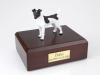 Fox Terrier Dog Figurine Urn PetsToRemember.com