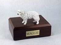 Great Pyrenees Dog Figurine Urn