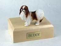 Japanese Chin Dog Figurine Urn PetsToRemember.com