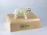 Kuvasz Dog Figurine Urn PetsToRemember.com