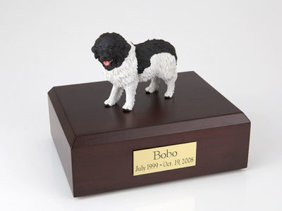 Landseer Dog Figurine Urn PetsToRemember.com