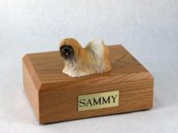 Lhasa Apso Dog Figurine Urn PetsToRemember.com