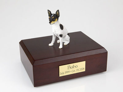 Rat Terrier Dog Urn