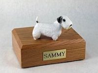 Sealyham Terrier Figurine Urn PetsToRemember.com